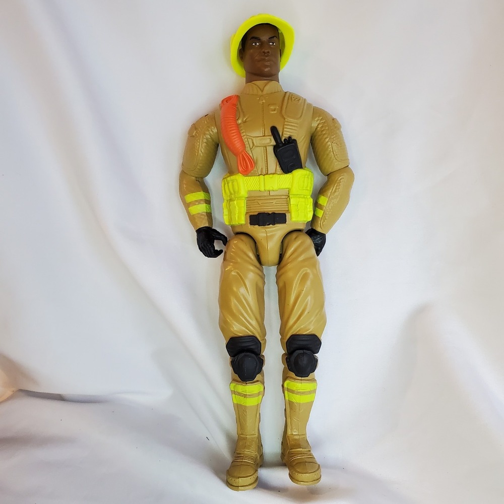 2023 Lanard The Corps Elite Adventure Action Figure Yellow Lineman 12"
